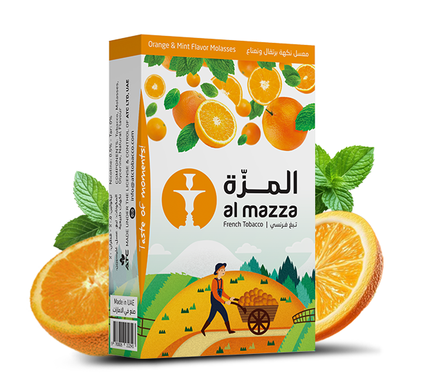 تنباکو پرتقال نعنا المزه 50 گرمی